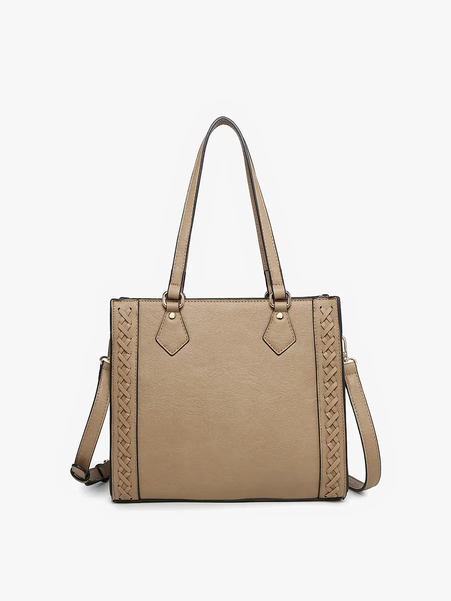 Betsy Vegan Structured Crossbody