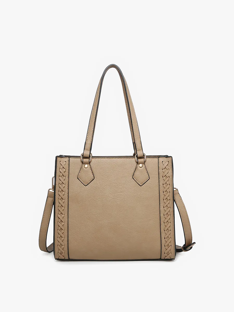 Betsy Vegan Structured Crossbody