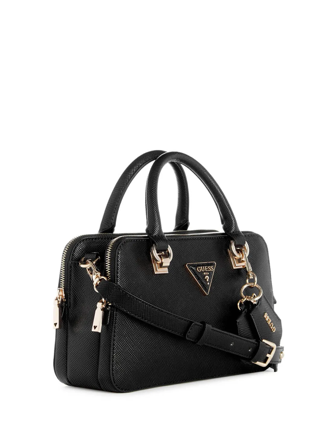 Black Brynlee Small Status Satchel Bag