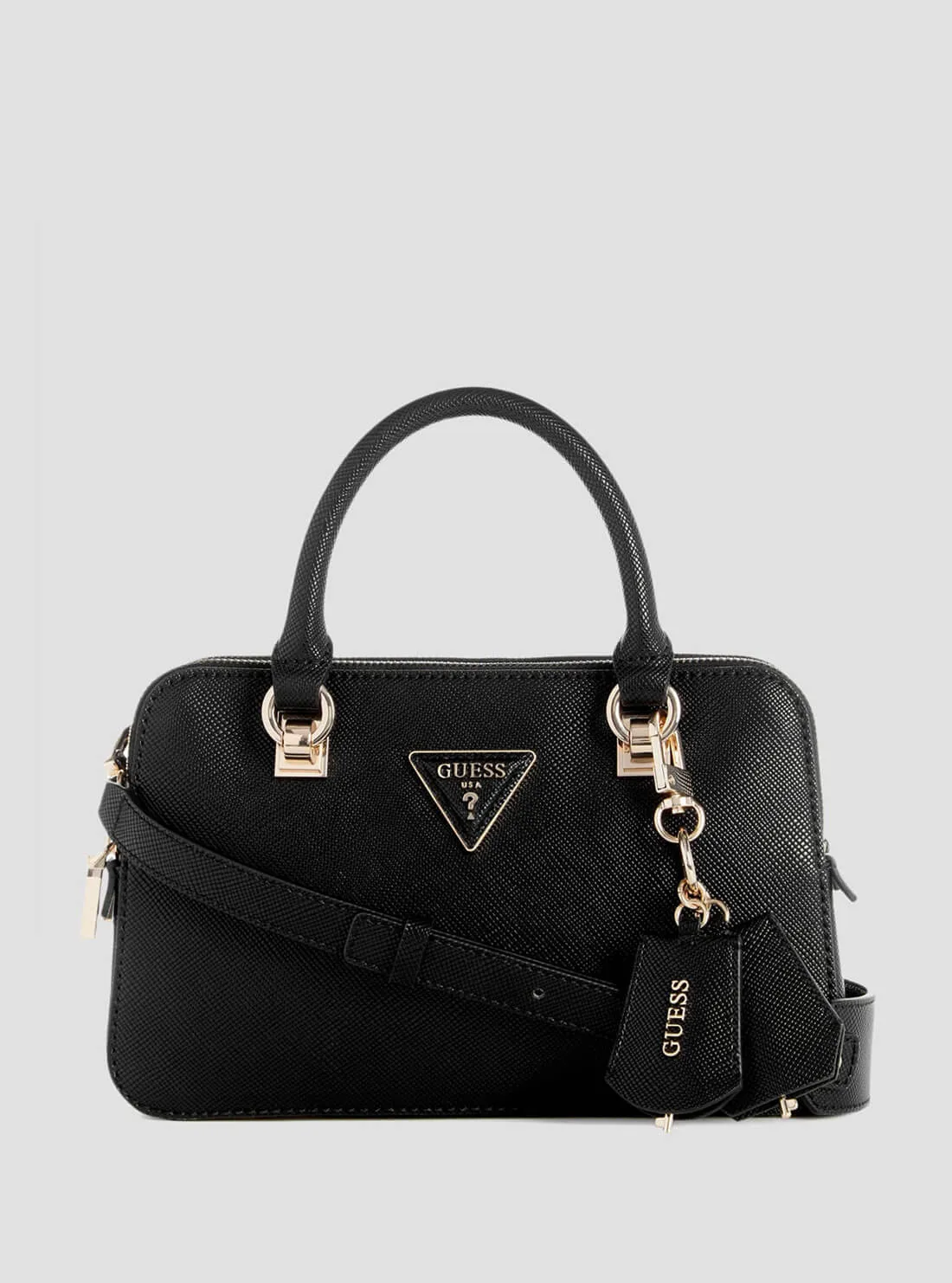 Black Brynlee Small Status Satchel Bag