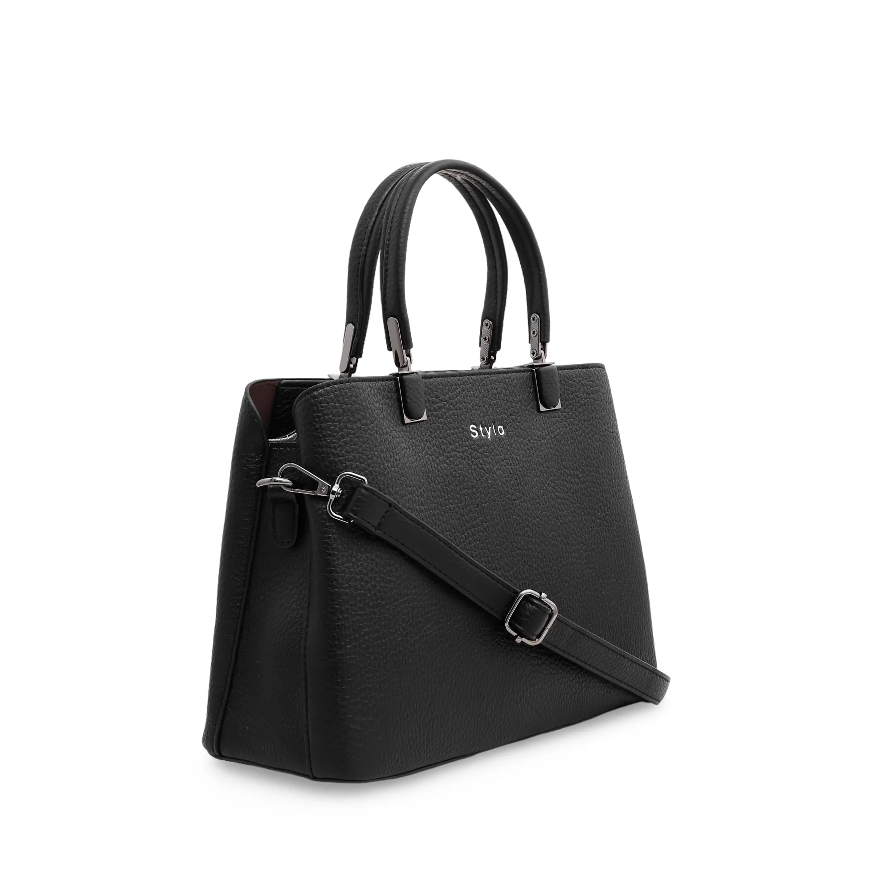 Black Formal Hand Bag P35959