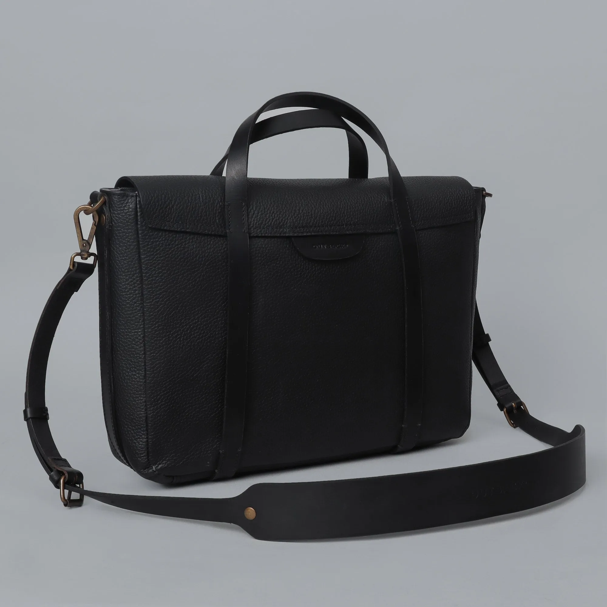 Black Leather Briefcase