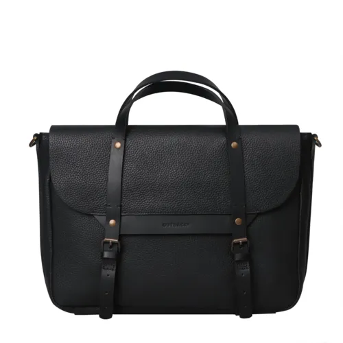 Black Leather Briefcase