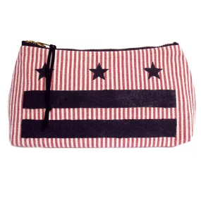 black stars and bars small pouch