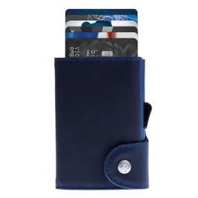 C-Secure Wallet/Cardholder Prestige Leather Indigo/Indigo