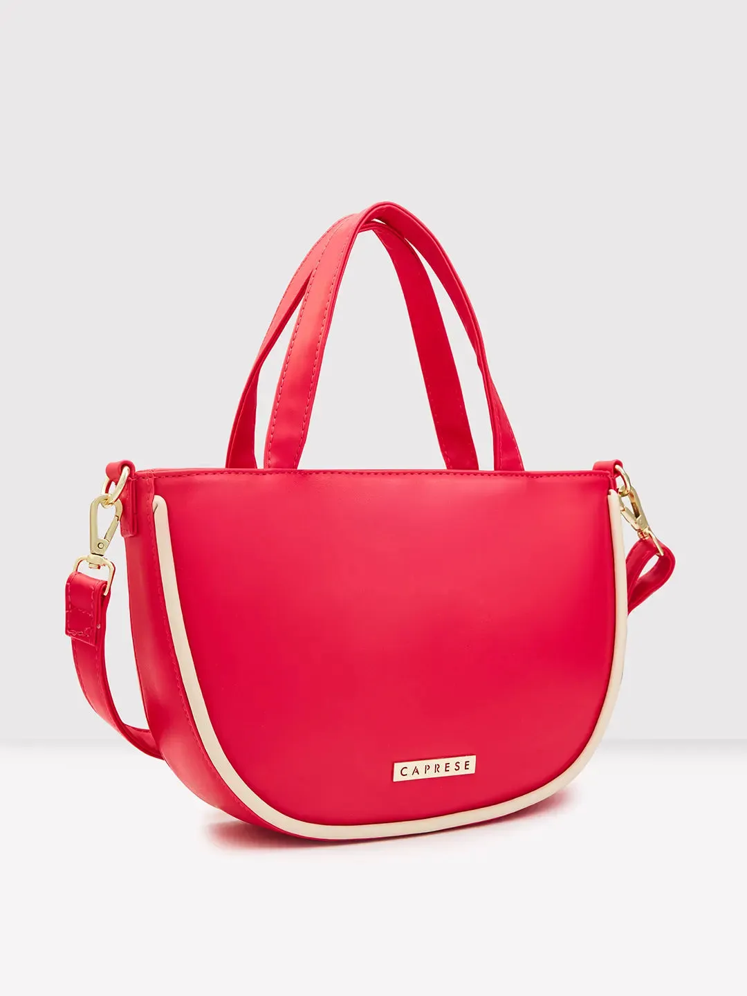 Caprese Gracie Satchel Medium Handbag Magenta