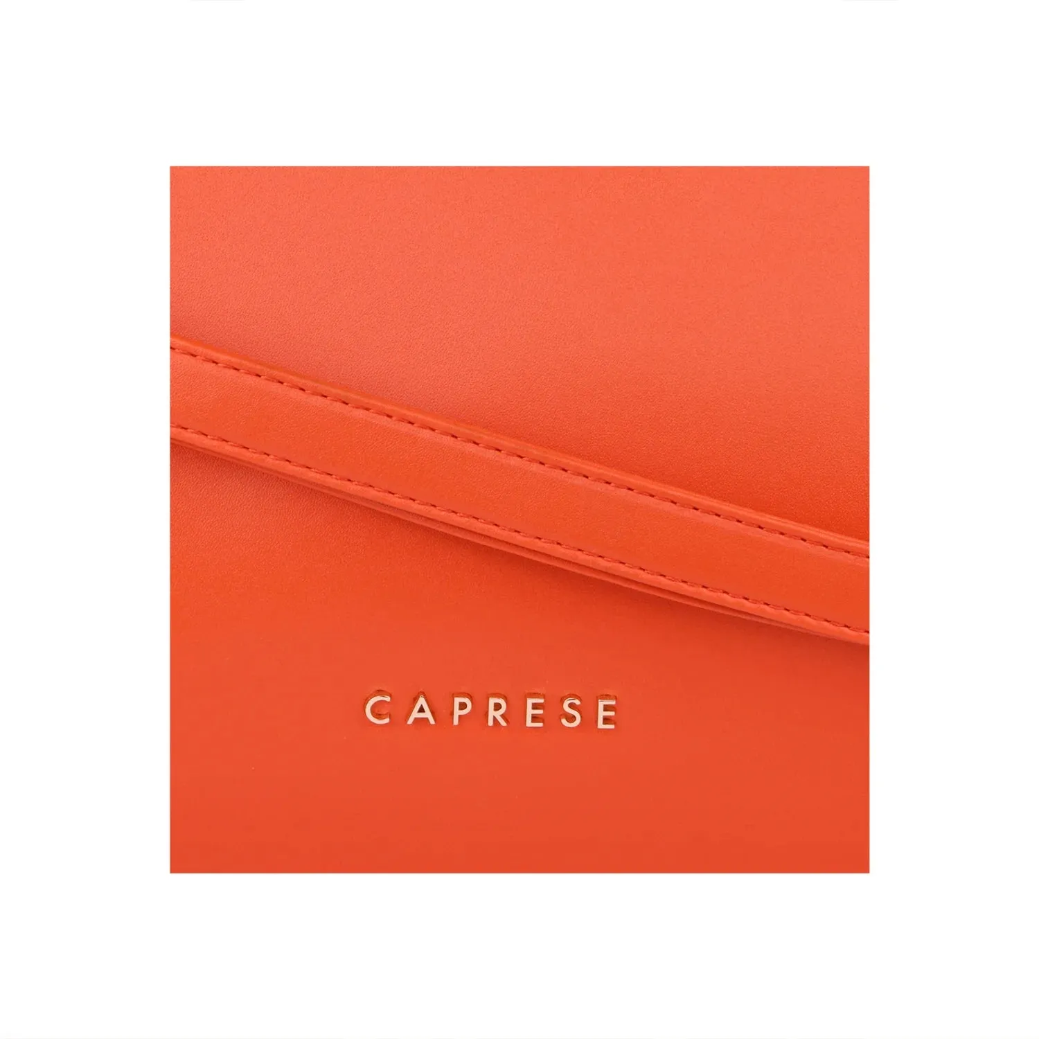 Caprese Kiara Satchel Large Orange