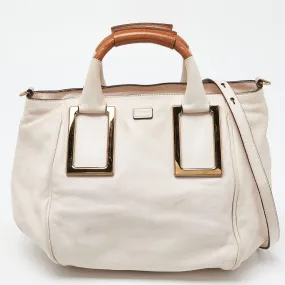 Chloe /brown Leather Ethel Satchel