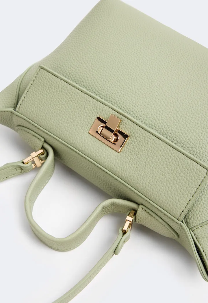 Choice Iconic Top Handle Handbag Green