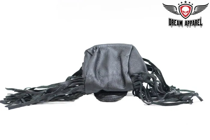 Cobra Folding Pouch With Braid & Fringe