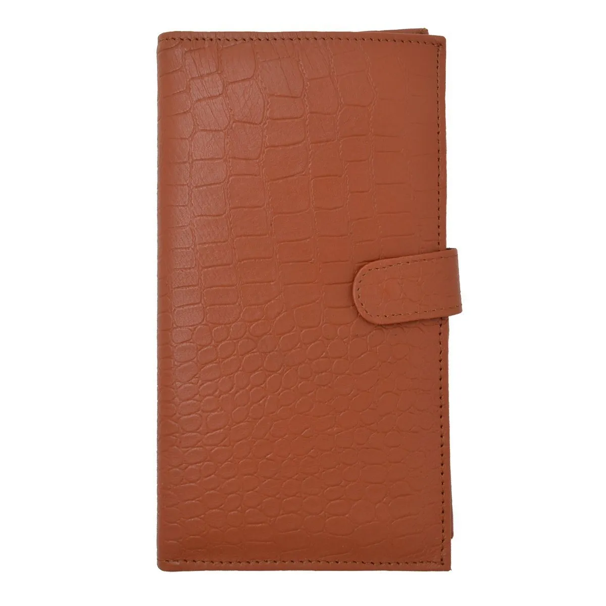 Croco RFID Long Secure Credit Card Holder