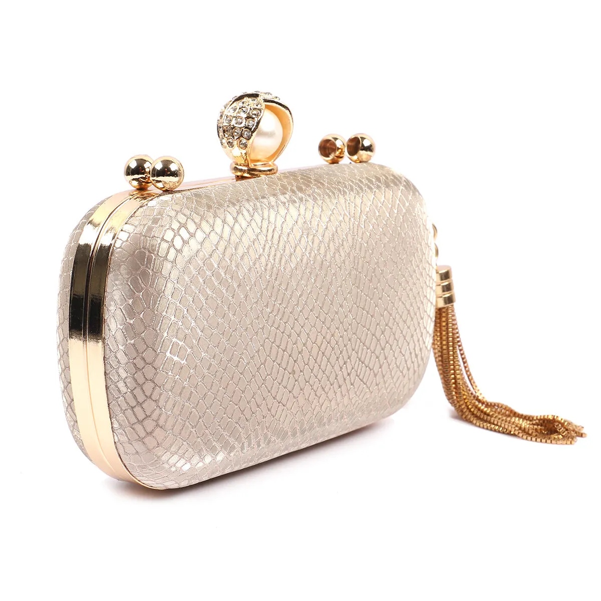 Golden Fancy Clutch C20957