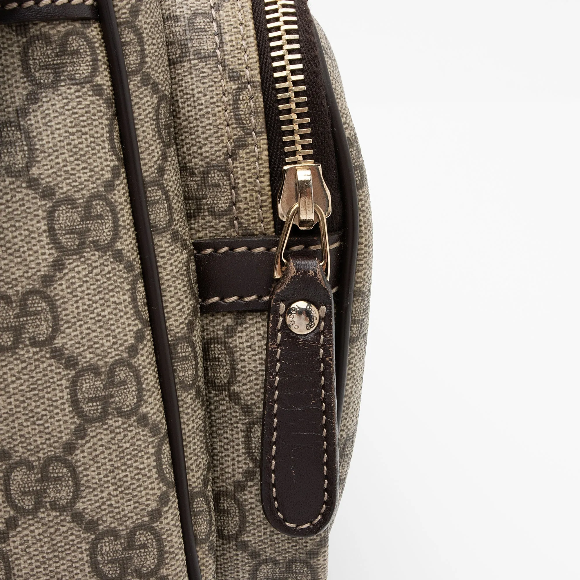 Gucci GG Canvas Double Pocket Messeneger Bag (SHF-UBcIwa)