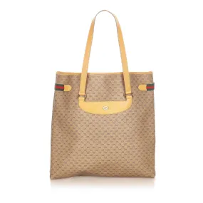 Gucci Microguccissima Web Tote Bag (SHG-20583)