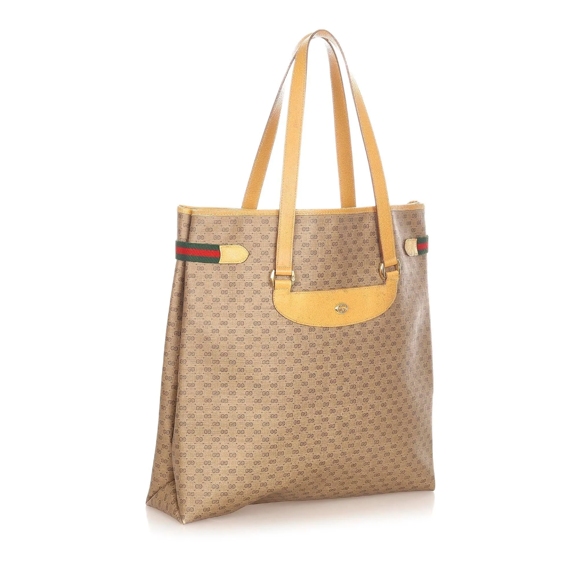 Gucci Microguccissima Web Tote Bag (SHG-20583)