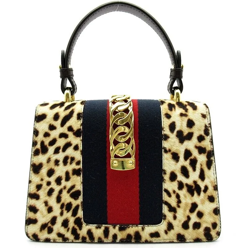 Gucci Sylvie 2Way Handbag Harako /