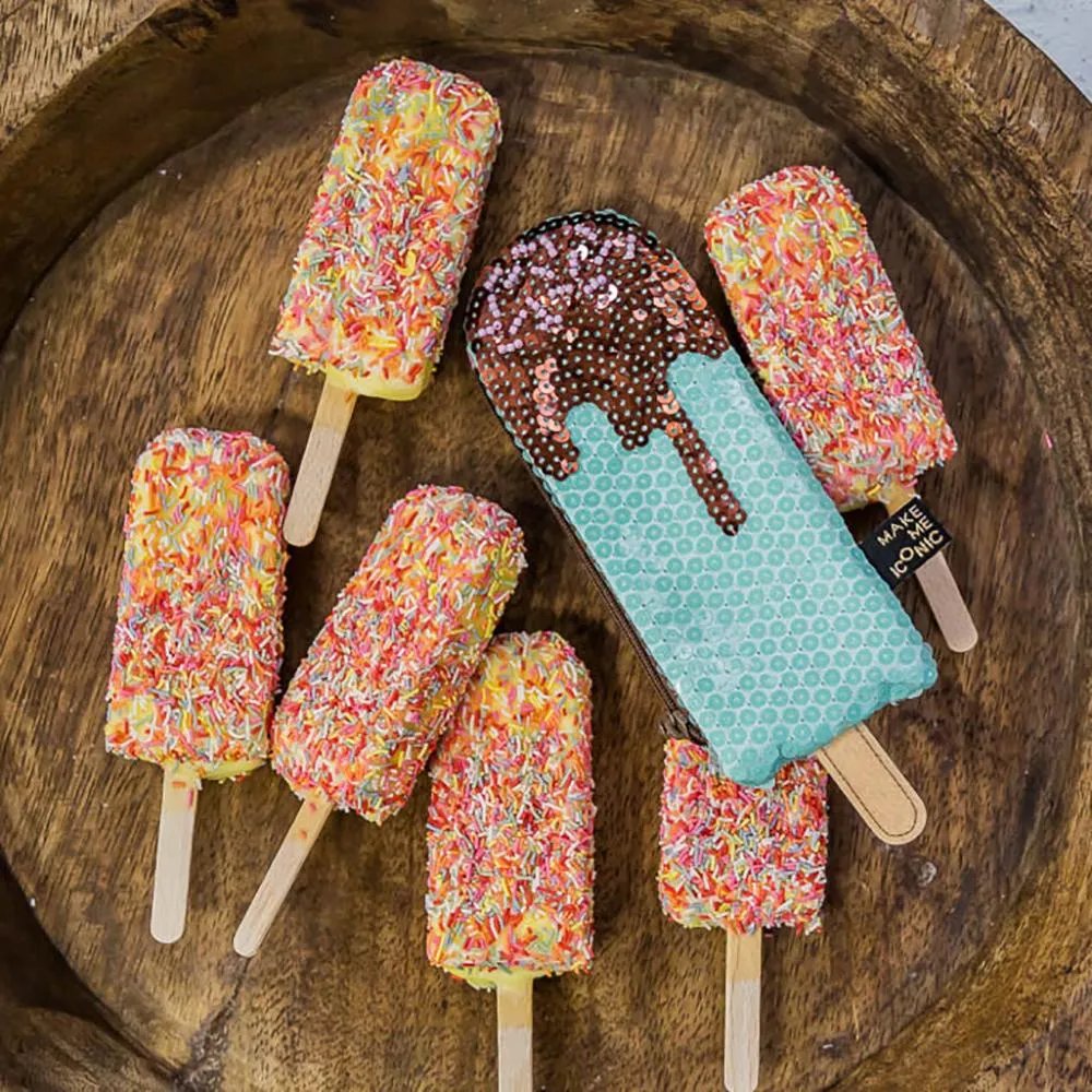 Iconic Sequin Ice Cream Purse