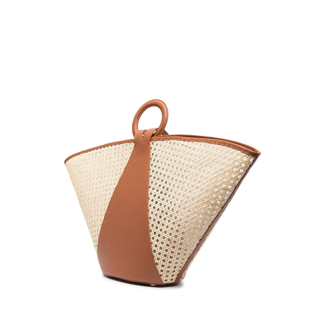 Large Raffia Straw Woven Tote Bag