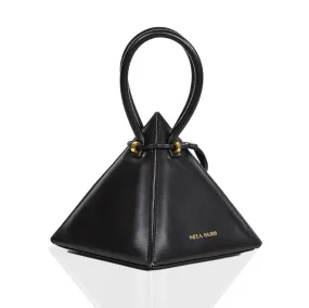 LIA Iconic Black Leather Handbag