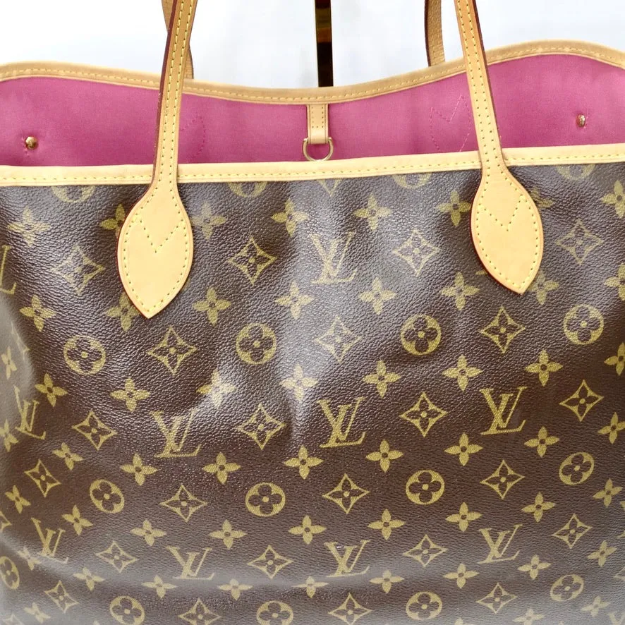 Louis Vuitton 2007 Takashi Murakami Neverfull Tote Bag