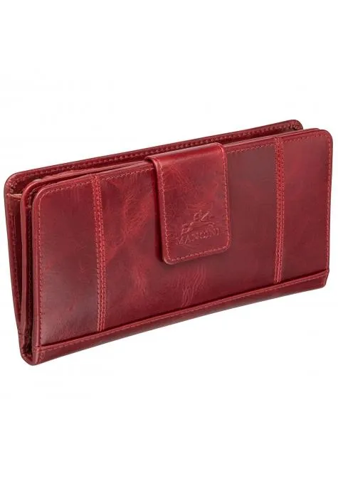 Mancini CASABLANCA Ladies' RFID Secure Clutch Wallet