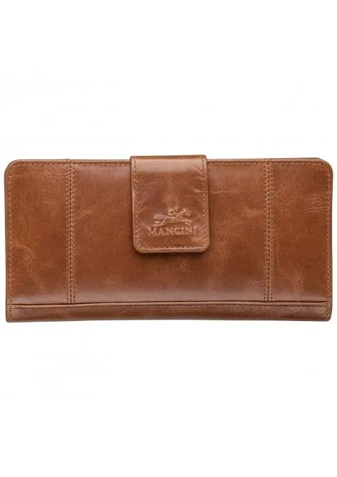 Mancini CASABLANCA Ladies' RFID Secure Clutch Wallet