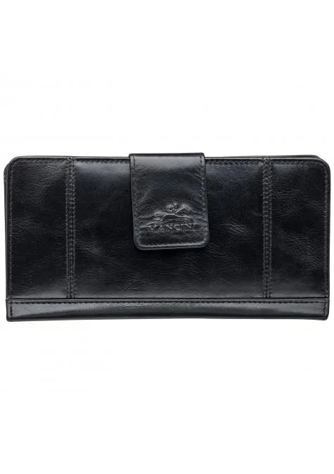 Mancini CASABLANCA Ladies' RFID Secure Clutch Wallet