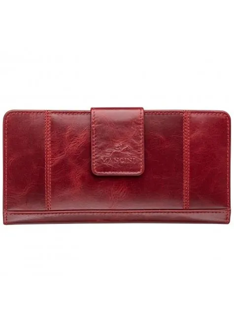 Mancini CASABLANCA Ladies' RFID Secure Clutch Wallet