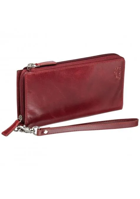 Mancini CASABLANCA Ladies` RFID Secure Trifold Wallet