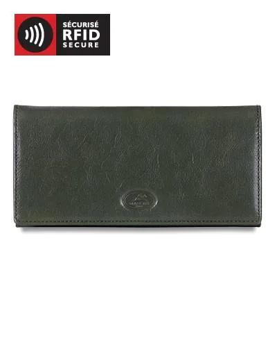 Mancini EQUESTRIAN-2 Collection Ladies' Trifold Wallet (RFID Secure)