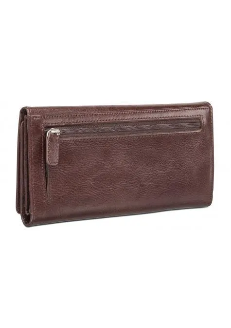 Mancini EQUESTRIAN-2 Collection Ladies' Trifold Wallet (RFID Secure)