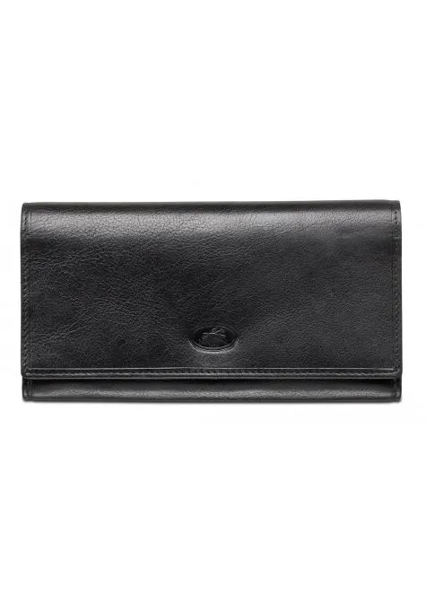 Mancini EQUESTRIAN-2 Ladies' RFID Secure Trifold Checkbook Wallet