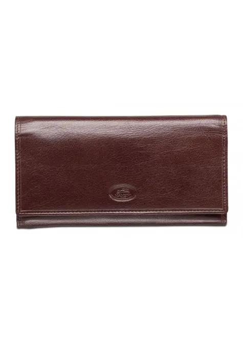 Mancini EQUESTRIAN-2 Ladies' RFID Secure Trifold Checkbook Wallet