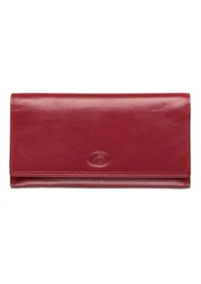 Mancini EQUESTRIAN-2 Ladies' RFID Secure Trifold Checkbook Wallet