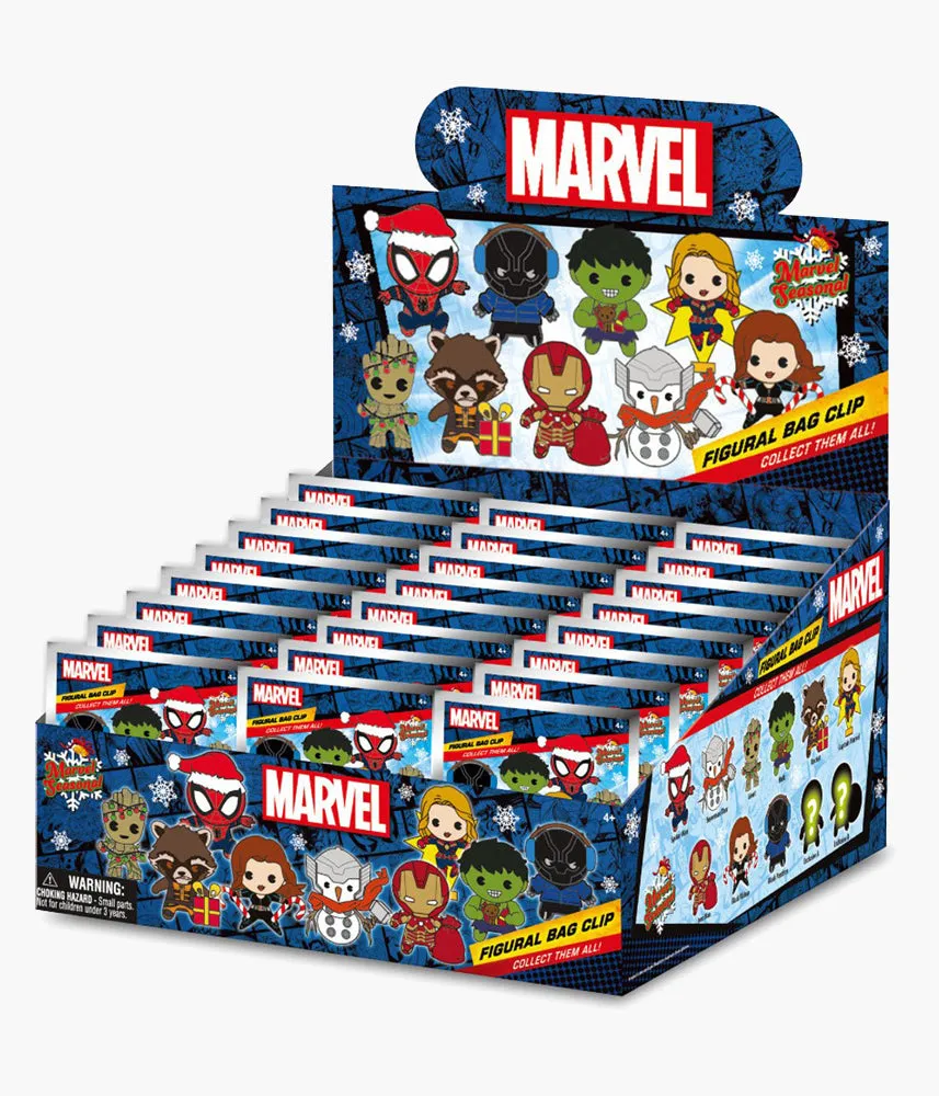 Marvel Holiday - 3D Foam Bag Clip