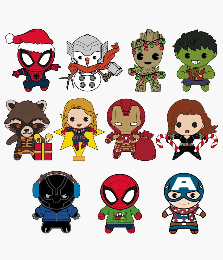 Marvel Holiday - 3D Foam Bag Clip