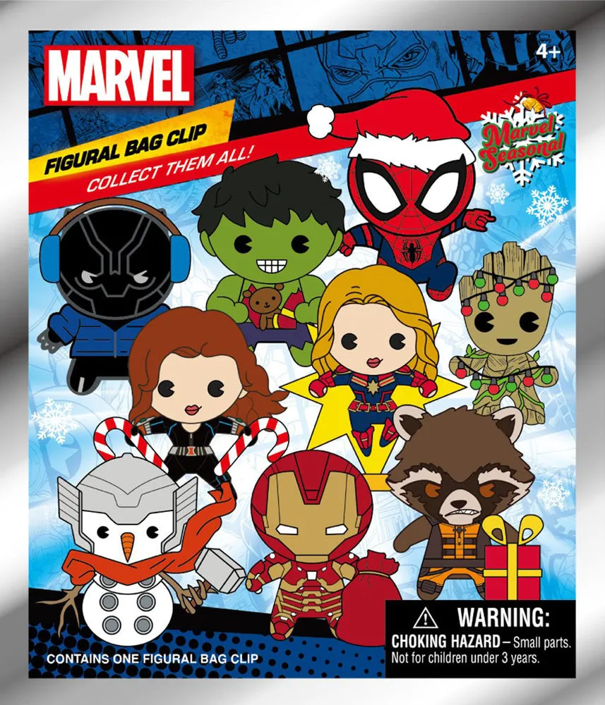 Marvel Holiday - 3D Foam Bag Clip