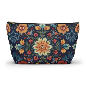 Norwegian Rosemaling Print Pouch