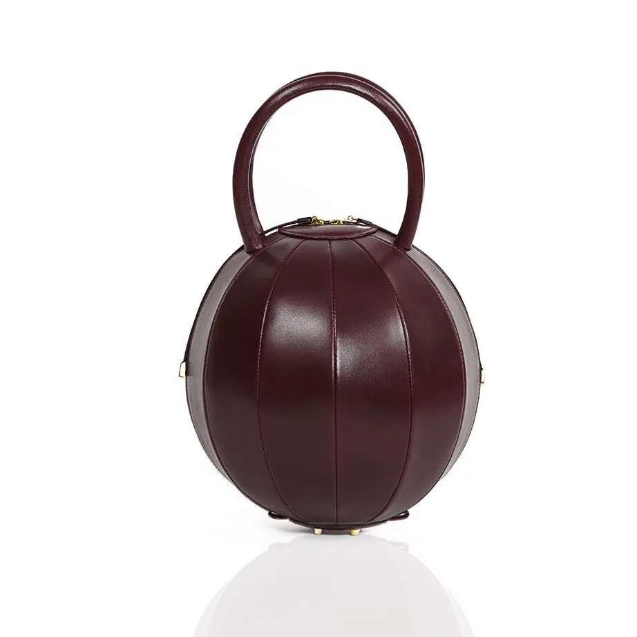 PILO Iconic Burgundy Leather Handbag