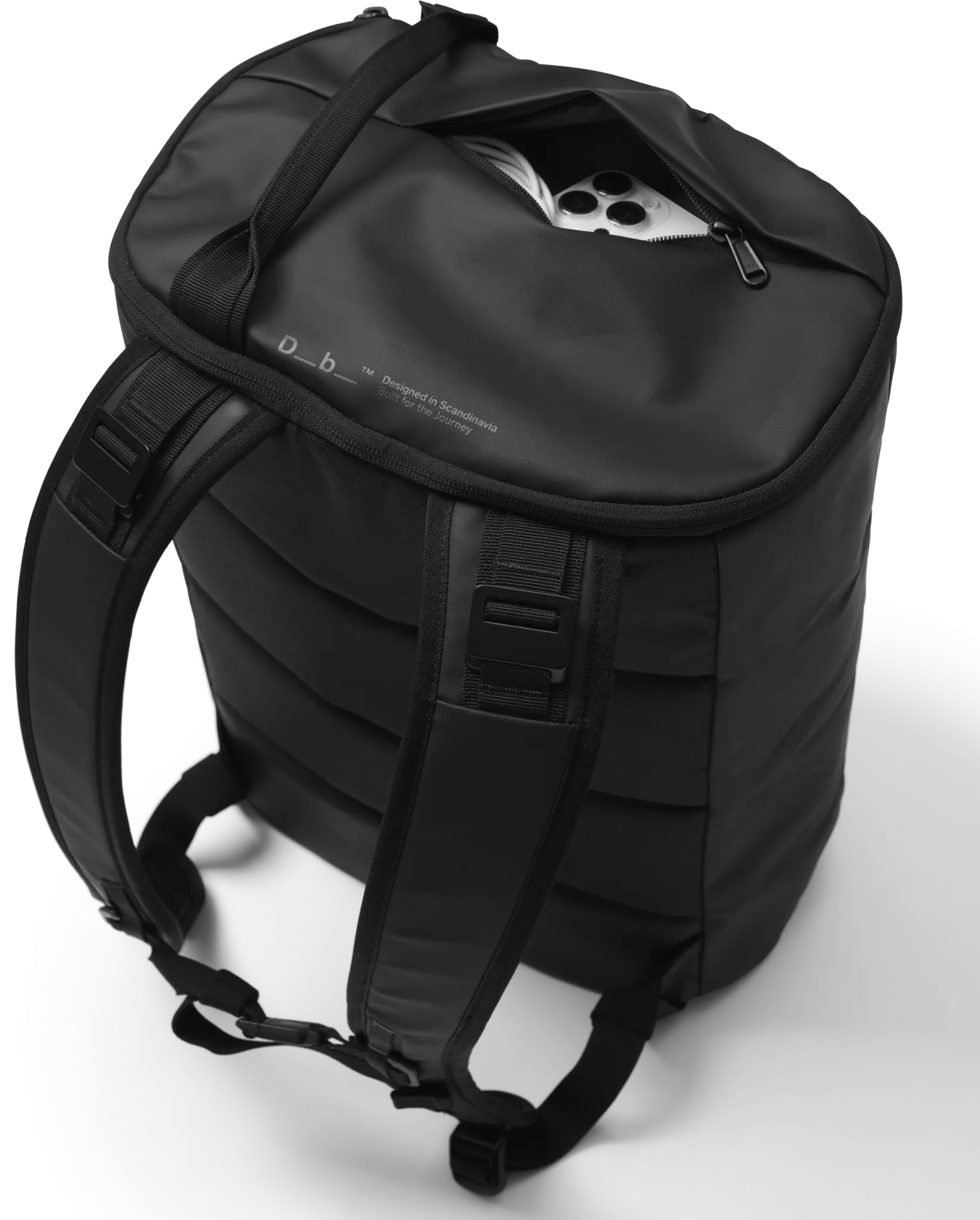 Roamer Duffel Backpack 25L Reflective Black