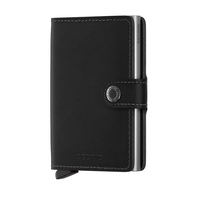 Secrid: Miniwallet Black Leather