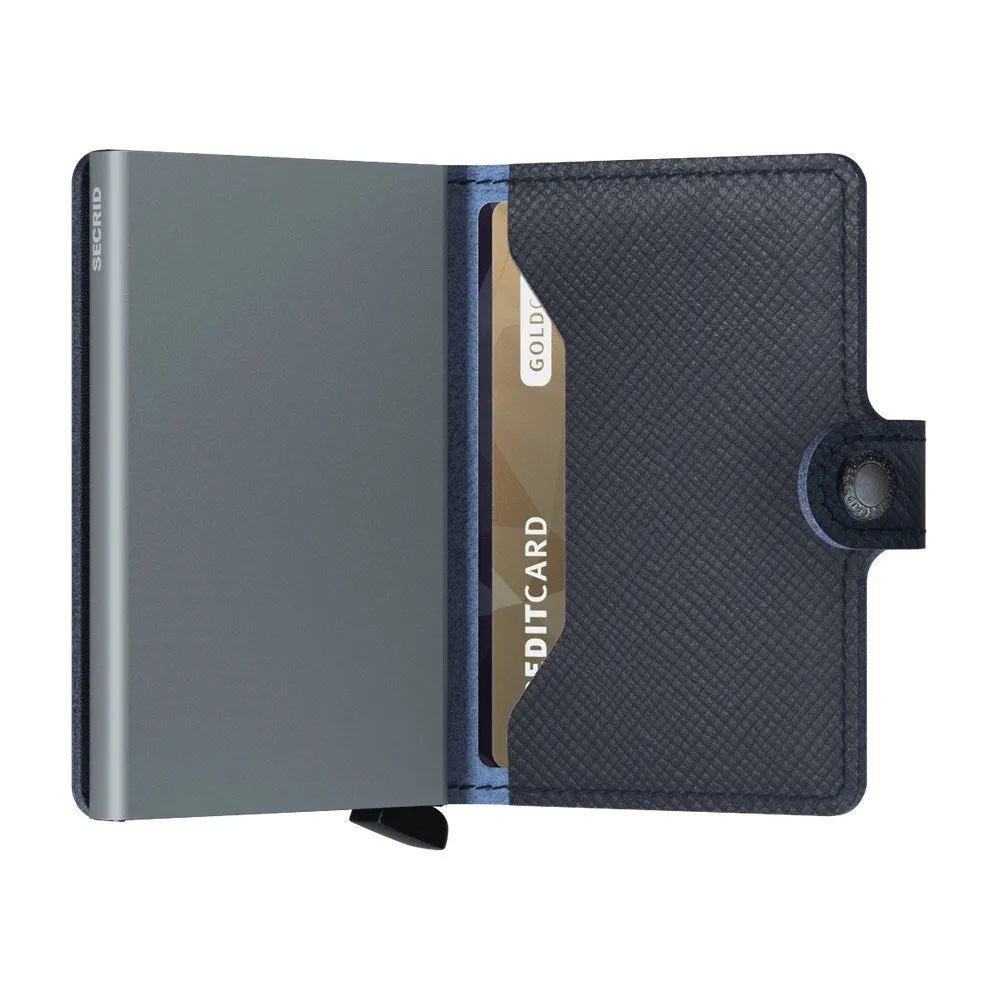 Secrid: Miniwallet Saffiano Navy