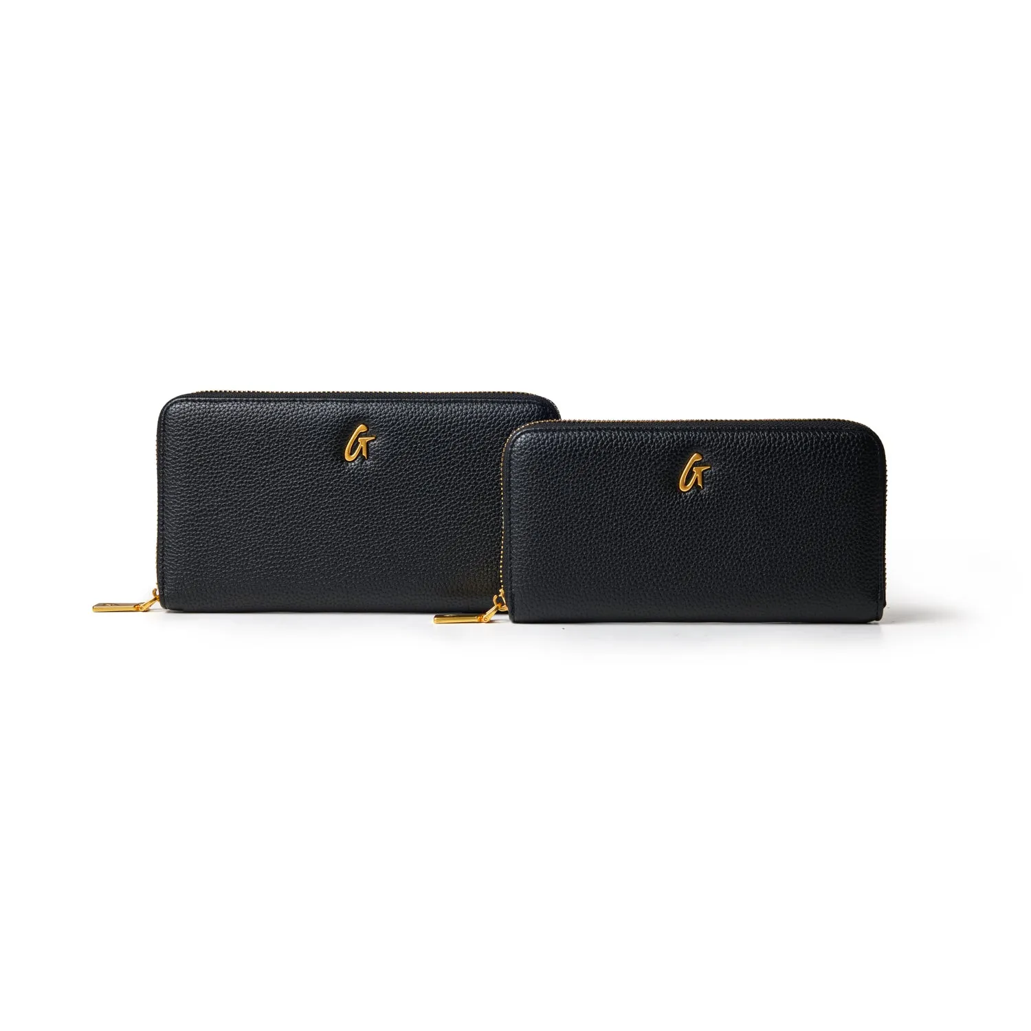 STANDARD PEBBLE WALLET - BLACK