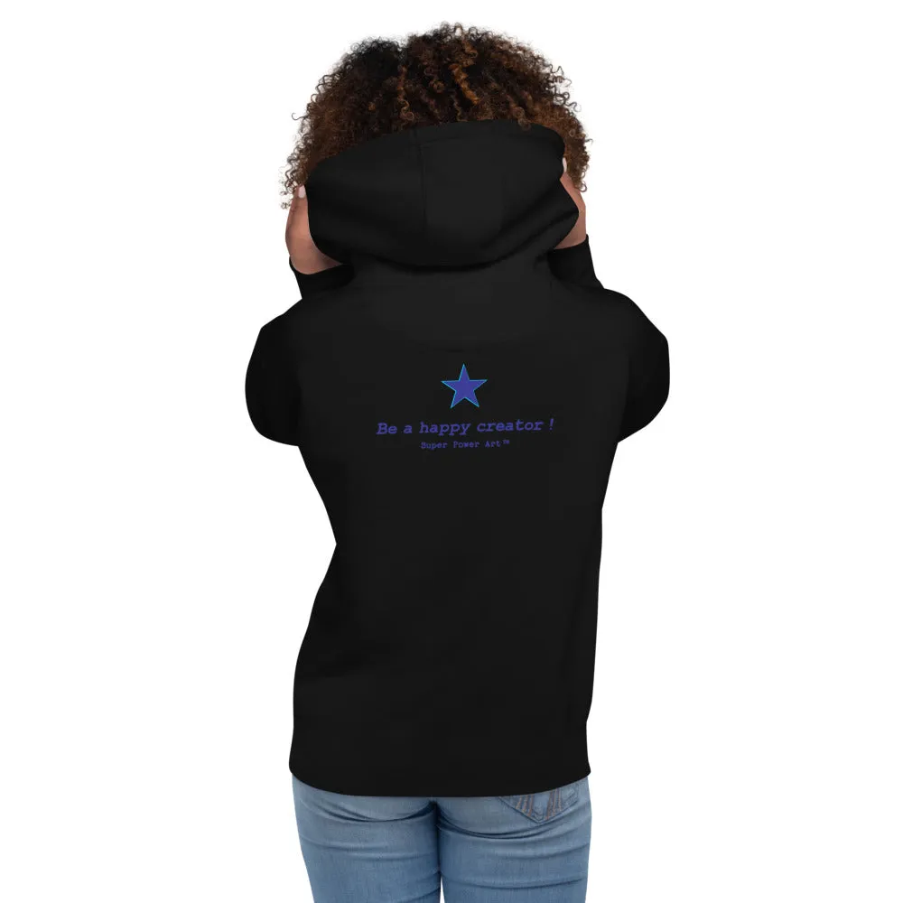 Super Power Art _ Star Unisex Hoodie (six colors)